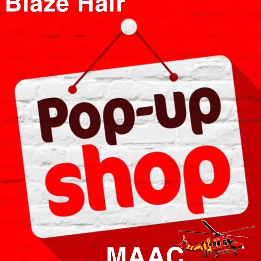 blaze hair kingswinford pop up shop